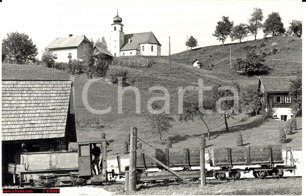 Cartolina originale da collezione 1969 Treno Austria, Austrian Train, ph. Wegenstain 1