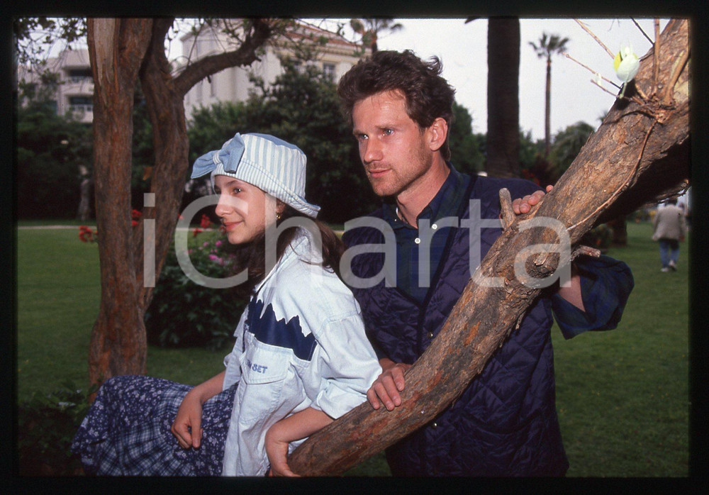 35mm vintage slide* 1994 FESTIVAL CANNES - Alessandra MILAN e Marco PAULETTI 16