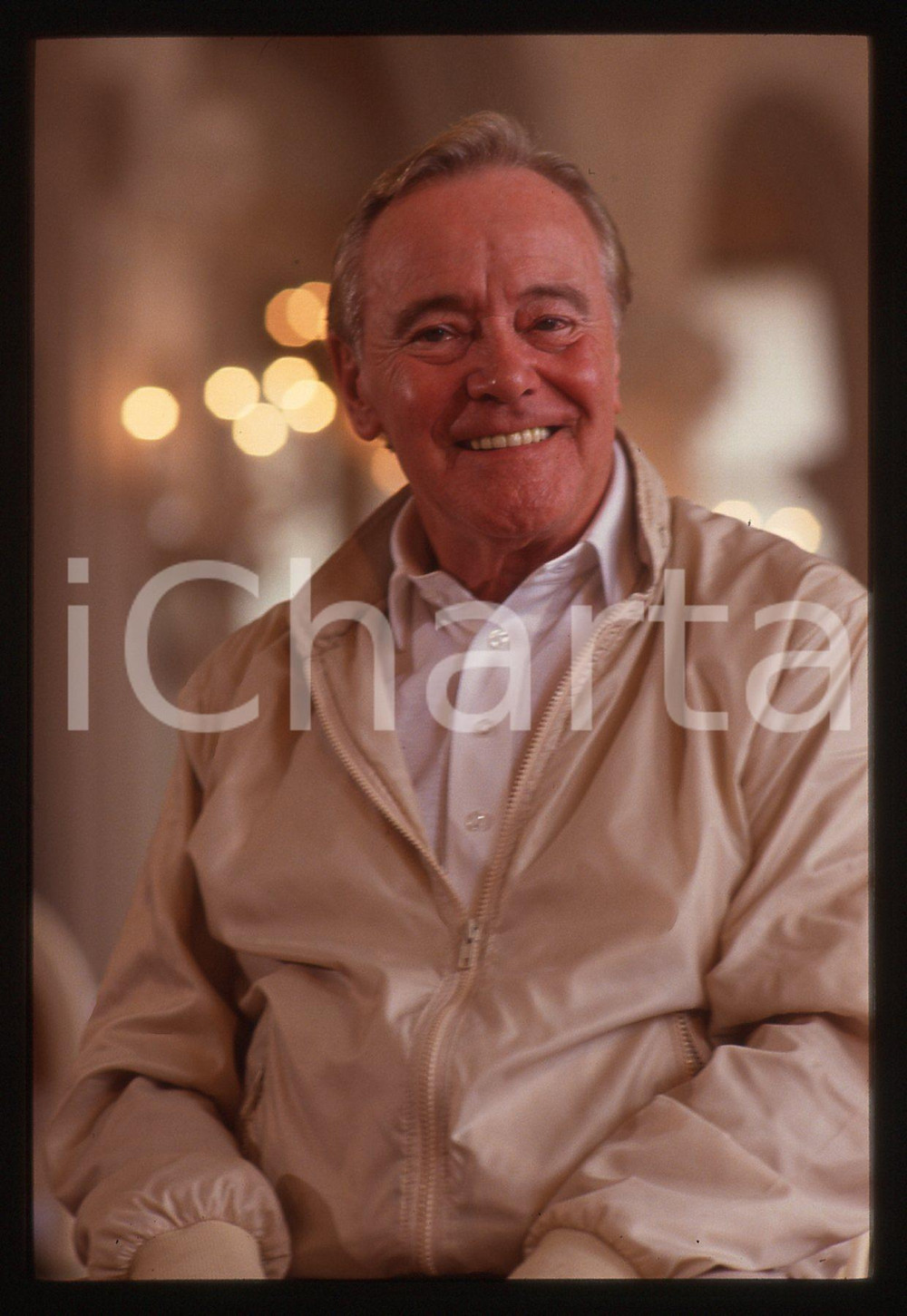 35mm vintage slide* 1992 FESTIVAL VENEZIA - Jack LEMMON (62)