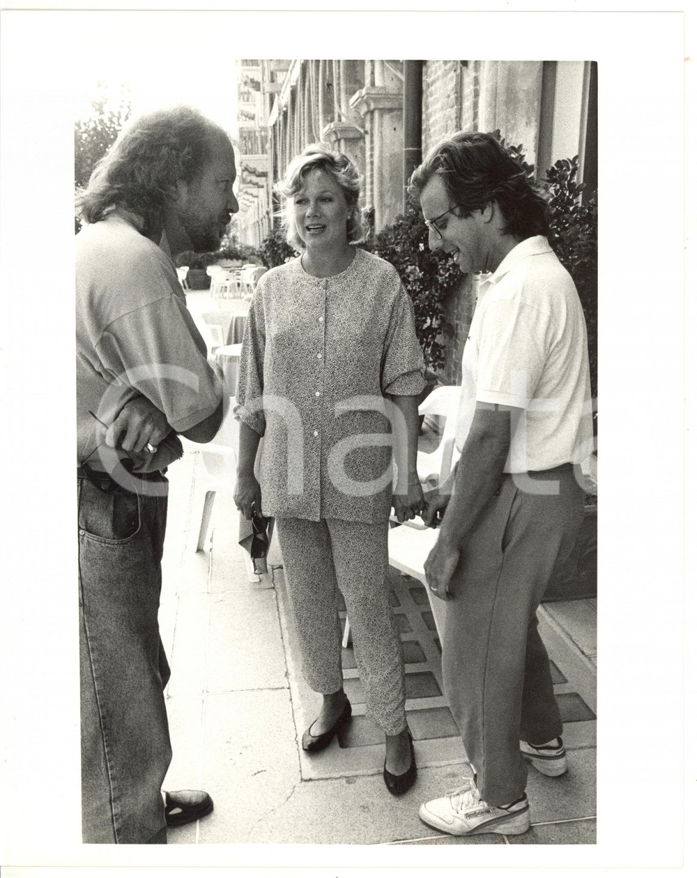 1985 ca VENEZIA Ciga Hotels - Kathleen TURNER con il marito Jay WEISS (1) - Foto