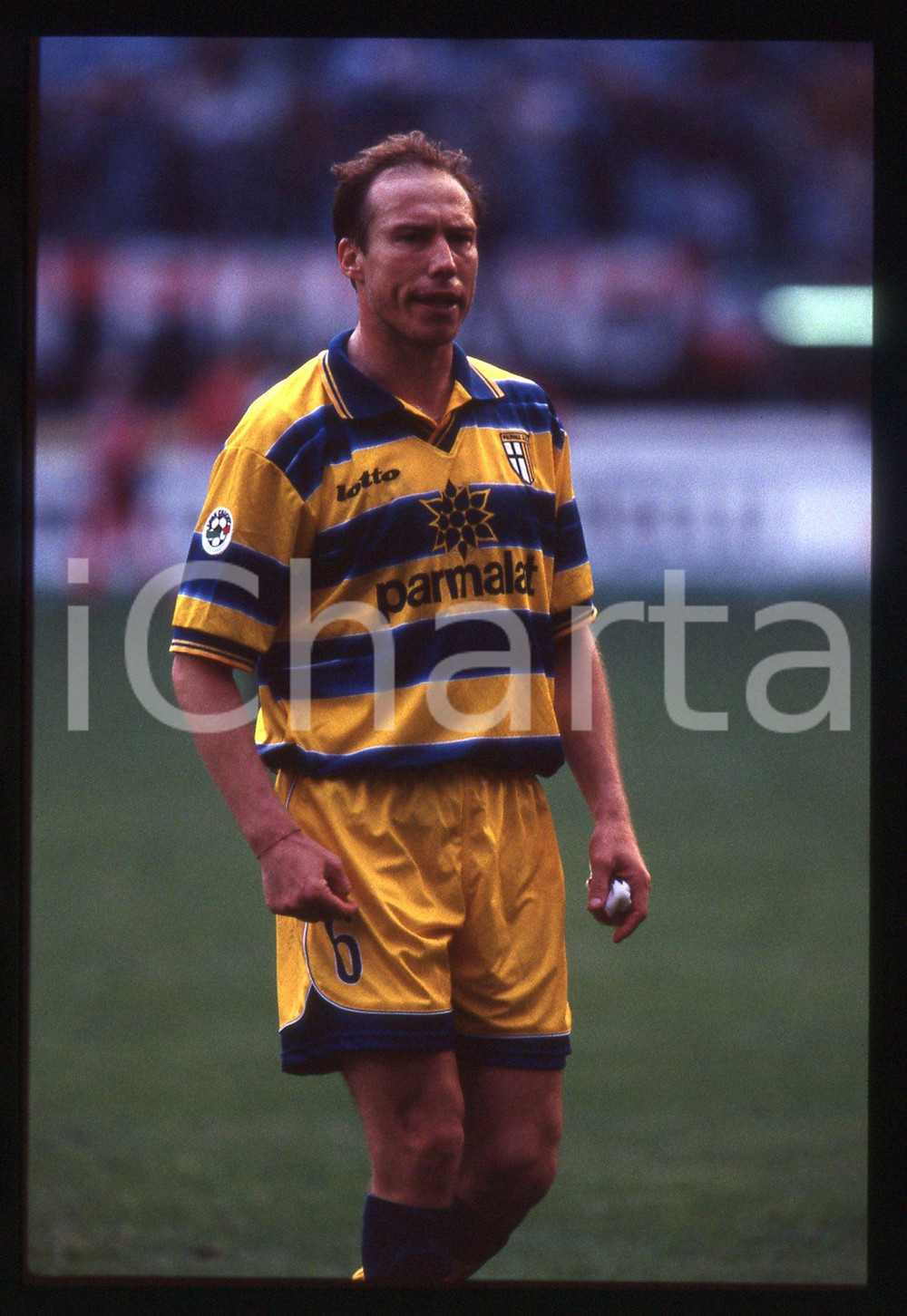 Fotografia d epoca originale 35mm vintage slide 1999 SERIE A MILAN PARMA 21 Nestor SENSINI  Gara 3 1