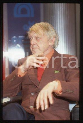 35mm vintage slide* 1985 RAI UNO - OGGI & DOMANI writer Anthony BURGESS (19)