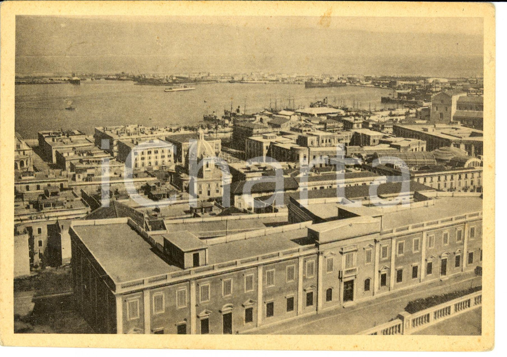 Cartolina originale da collezione 1950 ca MESSINA Panorama della cittÃ  Cartolina postale FG NV 1