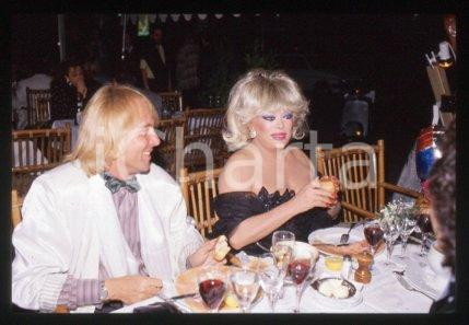 35mm vintage slide* 1990 ca FRANCIA Attrice COCCINELLE Jacqueline DUFRESNOY 1