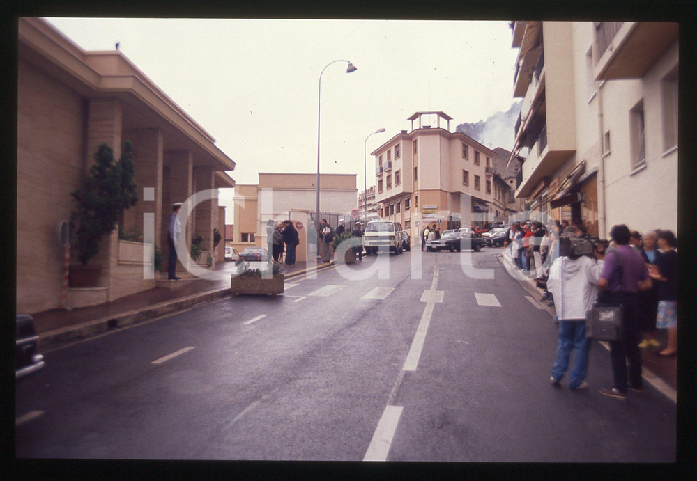 35mm vintage slide* 1990 PRINCIPATO MONACO Camera ardente Stefano CASIRAGHI (8)