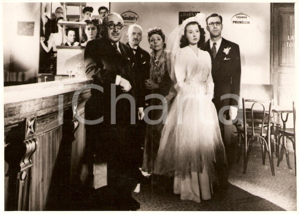 Fotografia d'epoca originale 1947 ANTOINE ET ANTOINETTE Foto del cast in scena 1