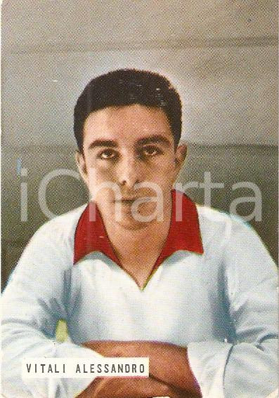 Oggetto da collezione cartaceo EDIZIONI FOTO CALCIO CALCIATORI 1965 1966 Figurina Alessandro VITALI 212 VARESE 1