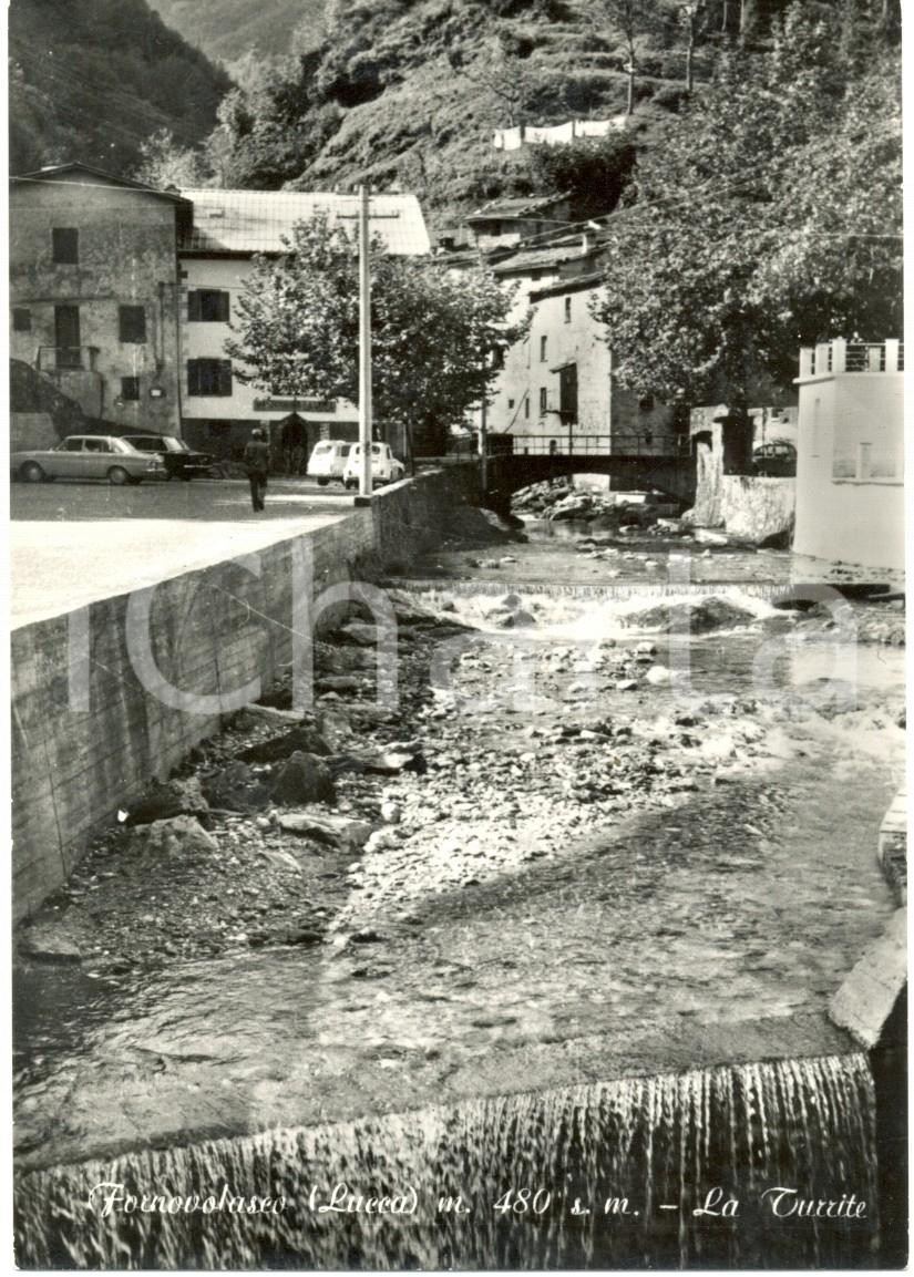 Cartolina originale da collezione 1955 ca VERGEMOLI LU La TURRITE di Petrosciana a FORNOVOLASCO Cartolina FG NV 1