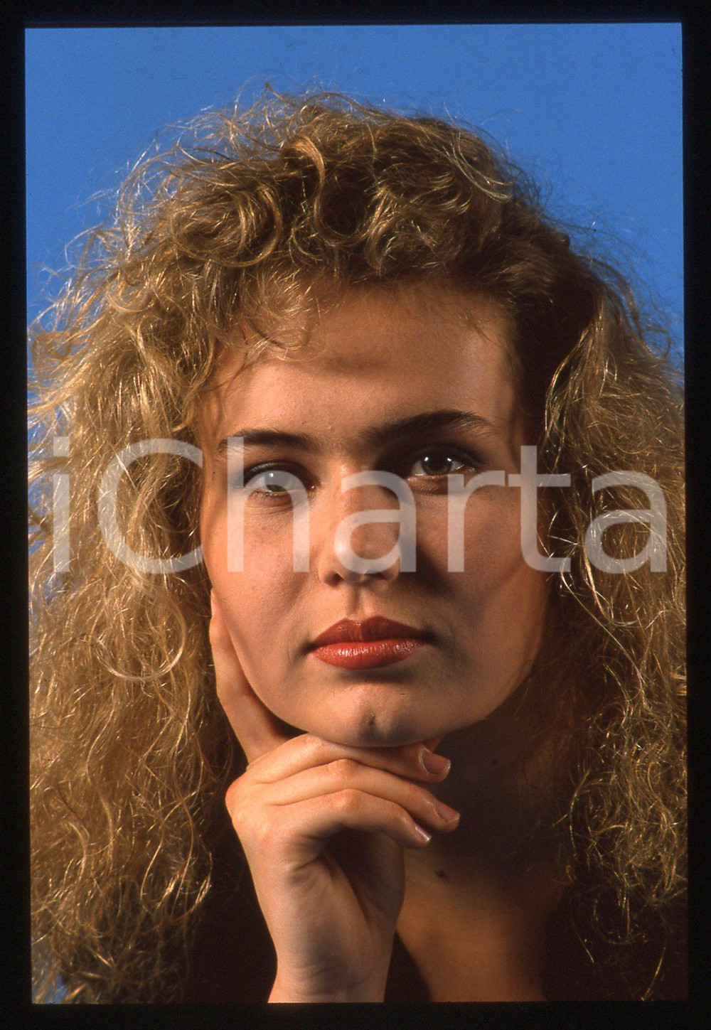 35mm vintage slide* 1989 CANALE 5 Ylenia CARRISI - Ritratto della showgirl (70)