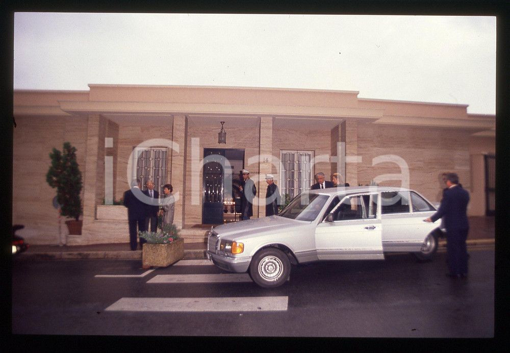 35mm vintage slide* 1990 PRINCIPATO MONACO Camera ardente Stefano CASIRAGHI (6)