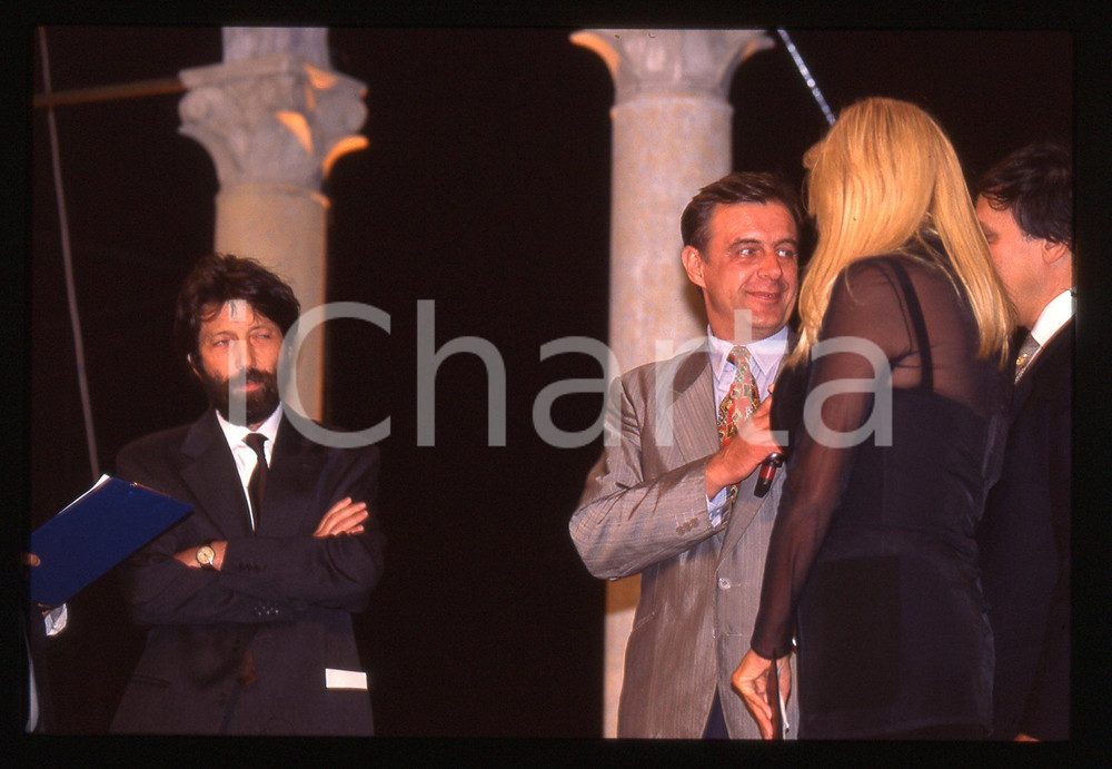 35mm vintage slide* 1995 VENEZIA - CAMPIELLO Massimo CACCIARI Tarik KUPUSOVIC 1