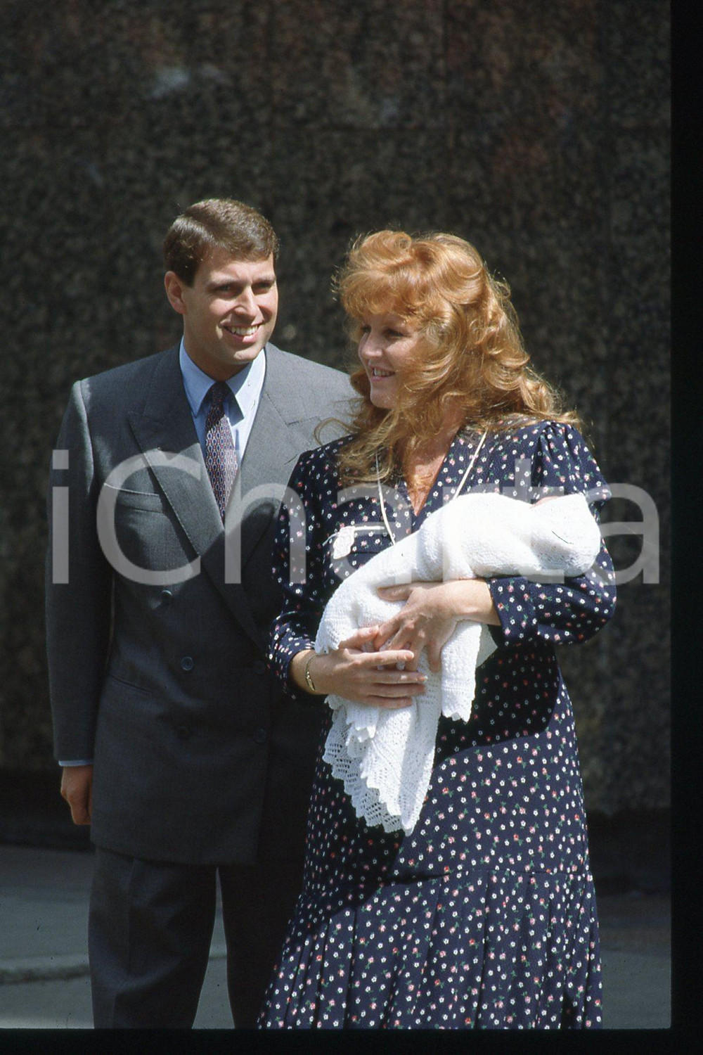 35mm vintage slide* 1988 LONDON Sarah FERGUSON Prince Andrew and Beatrice (9)