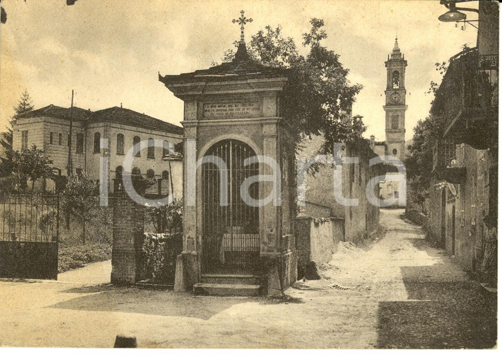 Cartolina originale da collezione 1950 ca PRATAVECCHIA (CN) Panorama della cittÃ  *Cartolina postale FG NV 1