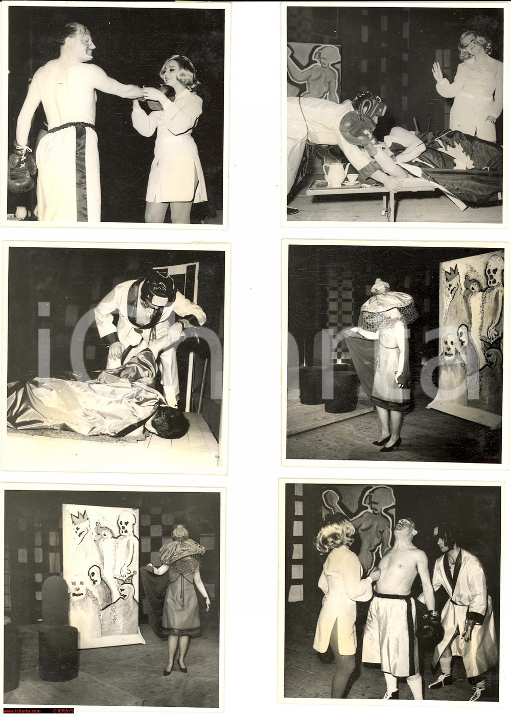 Fotografia d'epoca originale 1965 PADOVA TEATRO DELL'UNIVERSITA' Lotto 6 foto 1