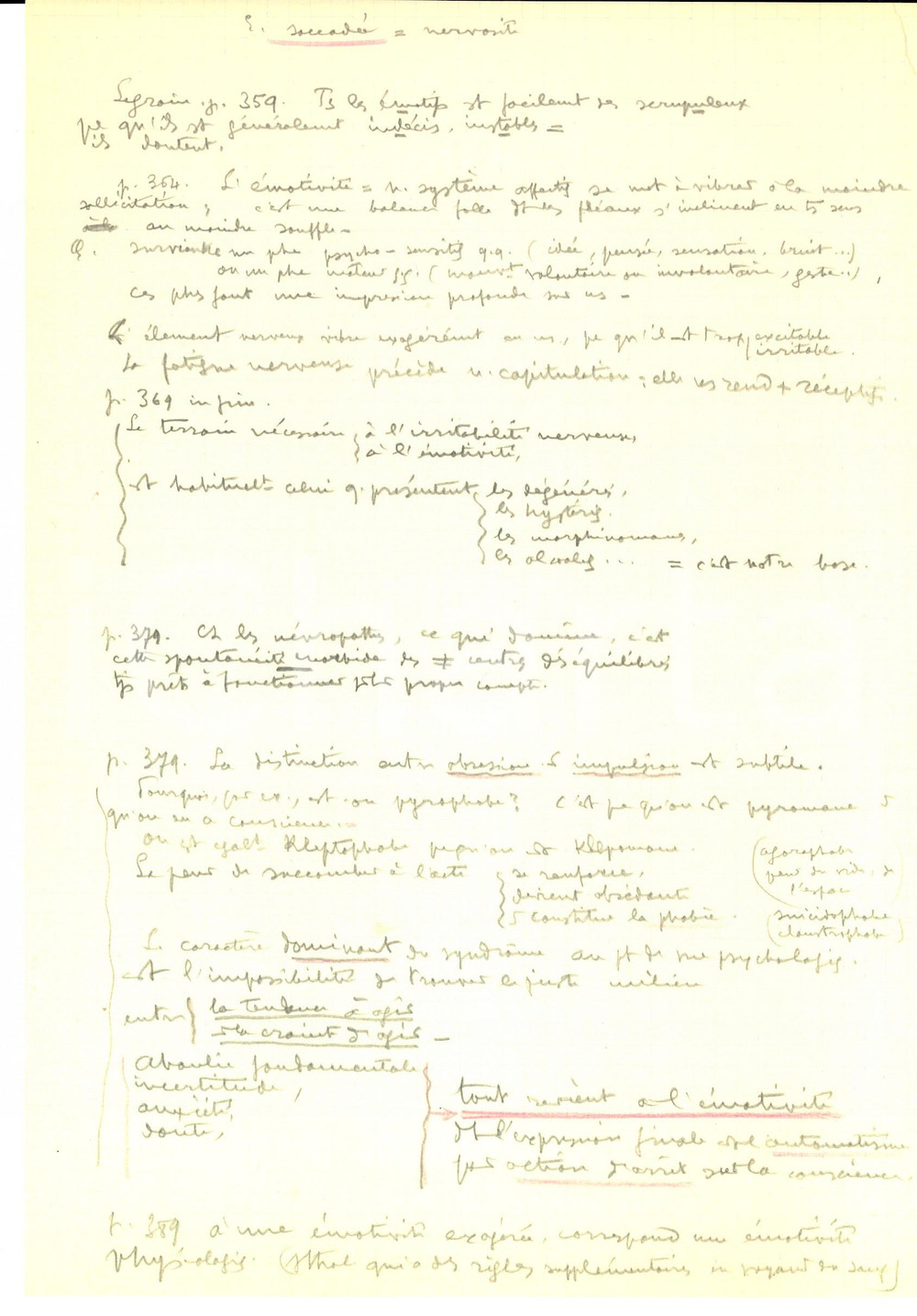 Autografo originale 1930 GRAFOLOGIA Joseph DELPECH DE FRAYSSINET su scritture spezzate AUTOGRAFO 1