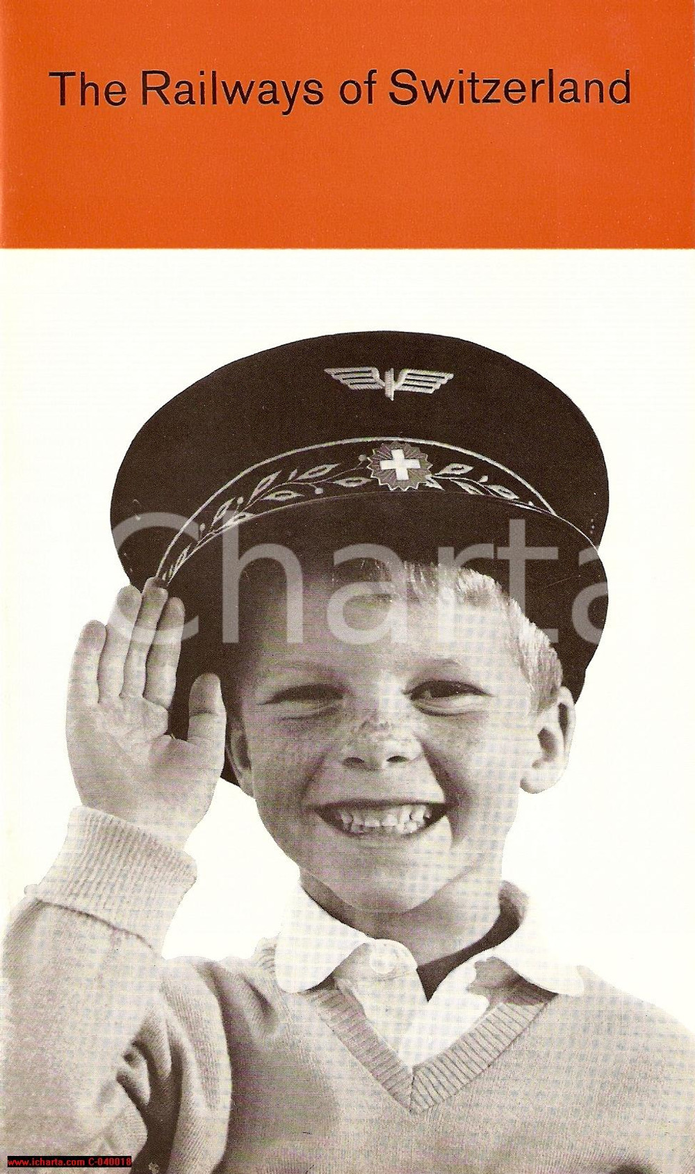 Materiale pubblicitario d’epoca 1965 JOSEF BRITT HANS STRICKER RAILWAYS OF SWITZERLAND 1