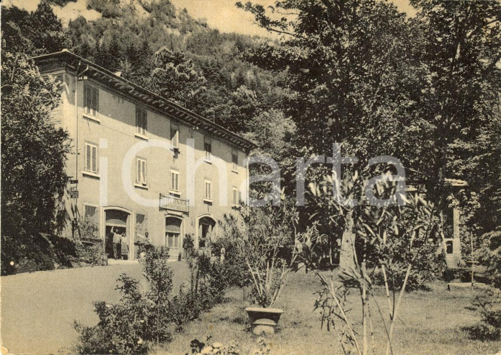 Cartolina originale da collezione 1963 BORGO SAN LORENZO (FI) Hotel Gran Fonte DELL'ALPE 1