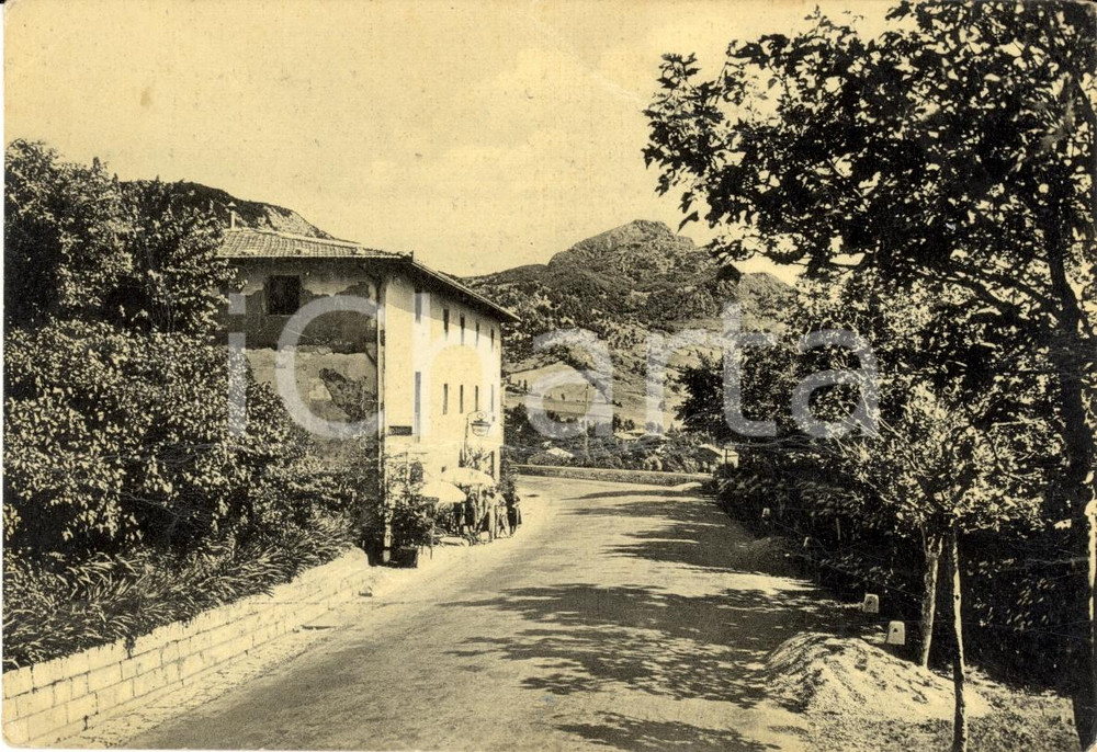 Cartolina originale da collezione 1957 COVIGNANO (RN) Albergo ristorante BELLAVISTA FG VG 1