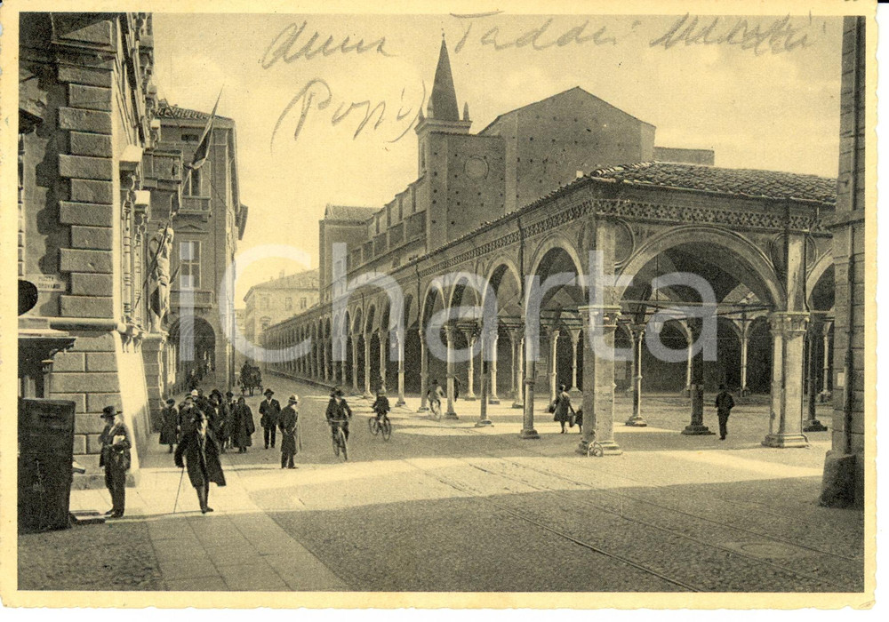 Cartolina originale da collezione 1940 ca BOLOGNA Chiesa dei Servi *Cartolina Postale FG VG 1