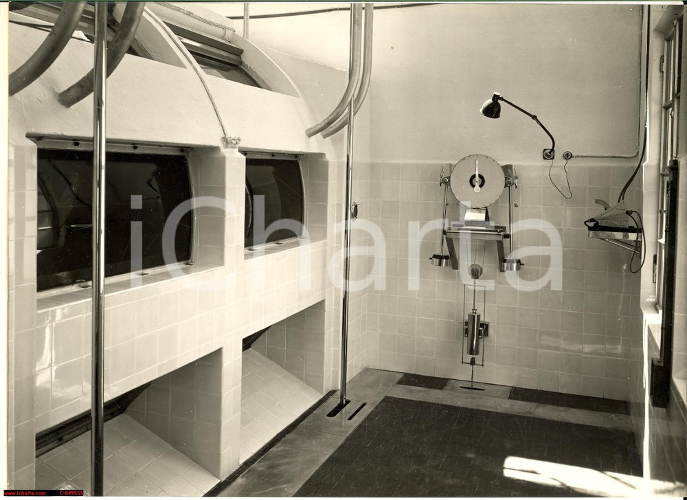 Fotografia d epoca originale 1950 MANDELLO LC Tunnel aerodinamico MOTO GUZZI Foto 1