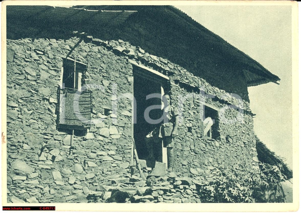 Cartolina originale da collezione 1936 ACHILLE STARACE a Gondar cartolina FG NV 1