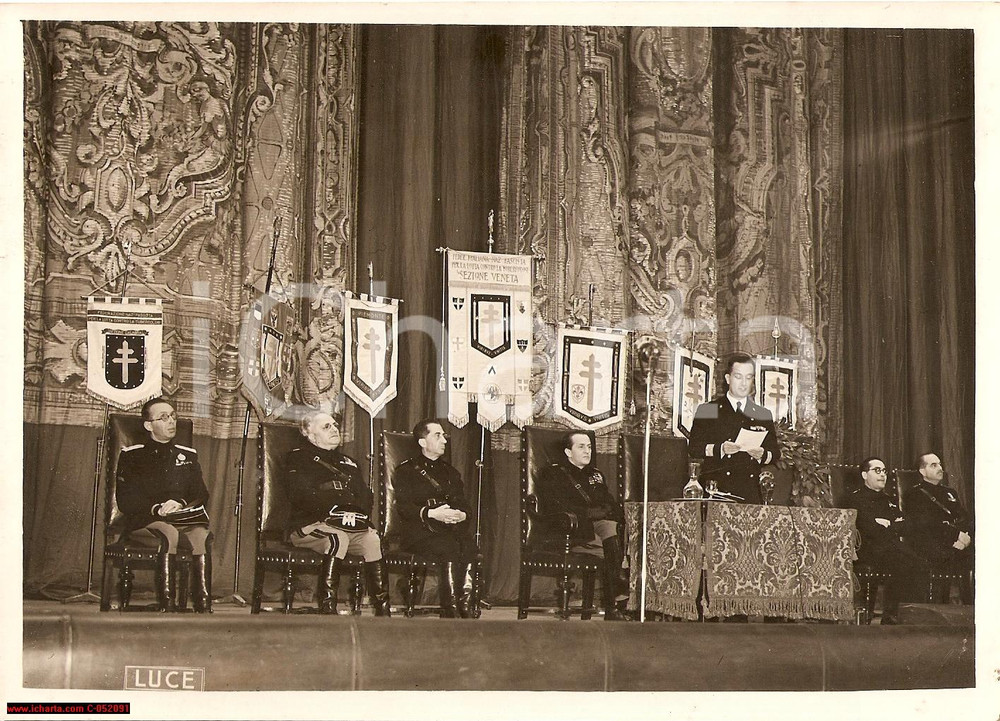 Fotografia d'epoca originale 1940 ROMA Campagna antitubercolare TEATRO DELL'OPERA 1