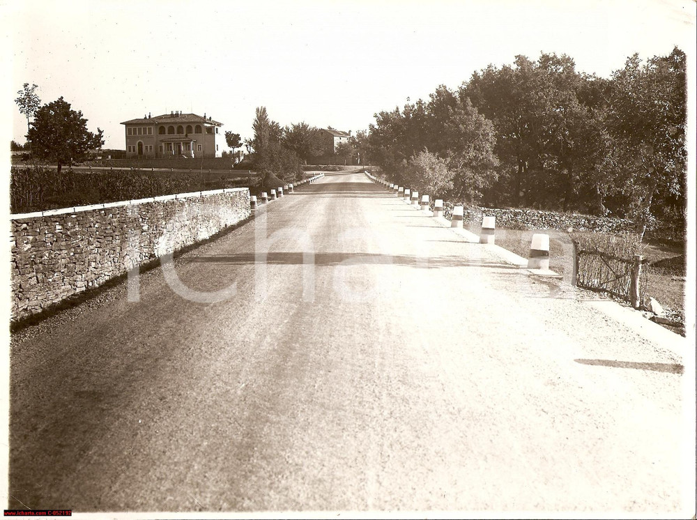 Fotografia d'epoca originale 1938 ANTIGNANA CROAZIA Depolverizzazione MONTE MAGGIORE 1