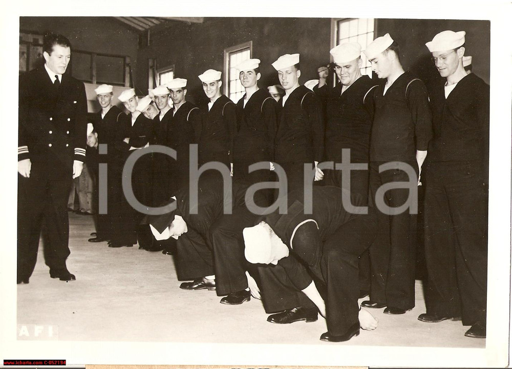 Fotografia d'epoca originale 1941 NEW YORK USA Guerra secondo americani GENE TUNNEY 1