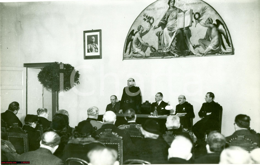 Fotografia d'epoca originale 1936 MILANO Carlo GALASSI PALUZZI Istituto Studi Romani 1