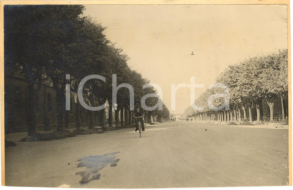 Fotografia d epoca originale 1935 circa MODENA Viale regina MARGHERITA foto animata 1