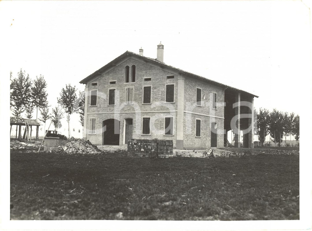 Fotografia d'epoca originale 1930 SAN GIOVANNI IN PERSICETO (BO) Casa colonica FOTO 1