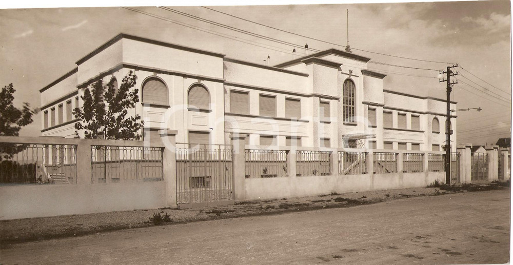 Fotografia d'epoca originale 1934 SESTO SAN GIOVANNI Policlinico Arnaldo MUSSOLINI *Fotografia 1