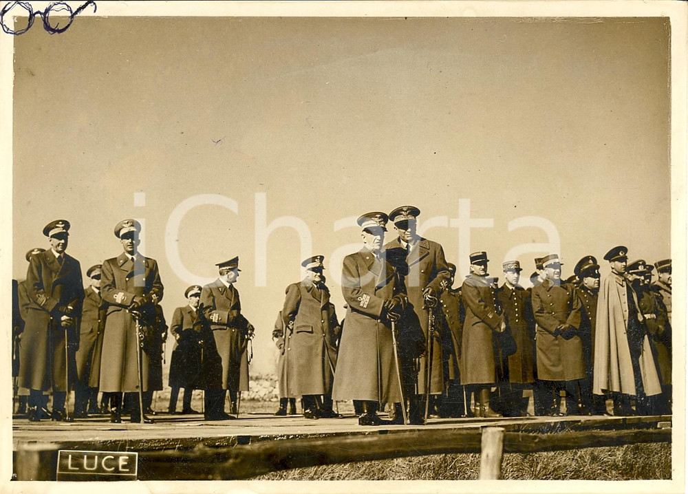 Fotografia d'epoca originale 1939 ROMA Gare degli ufficiali Cavalleria TOR DI QUINTO 1