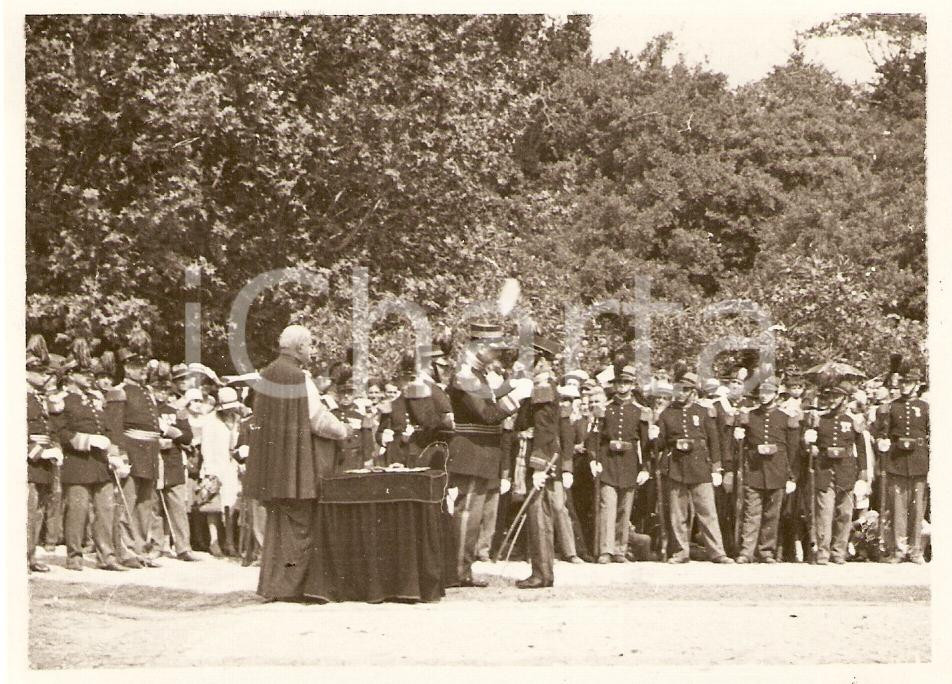 Fotografia d'epoca originale 1929 CITTA' DEL VATICANO Guardia Palatina d'Onore Giuramento e premiazione *Foto 1