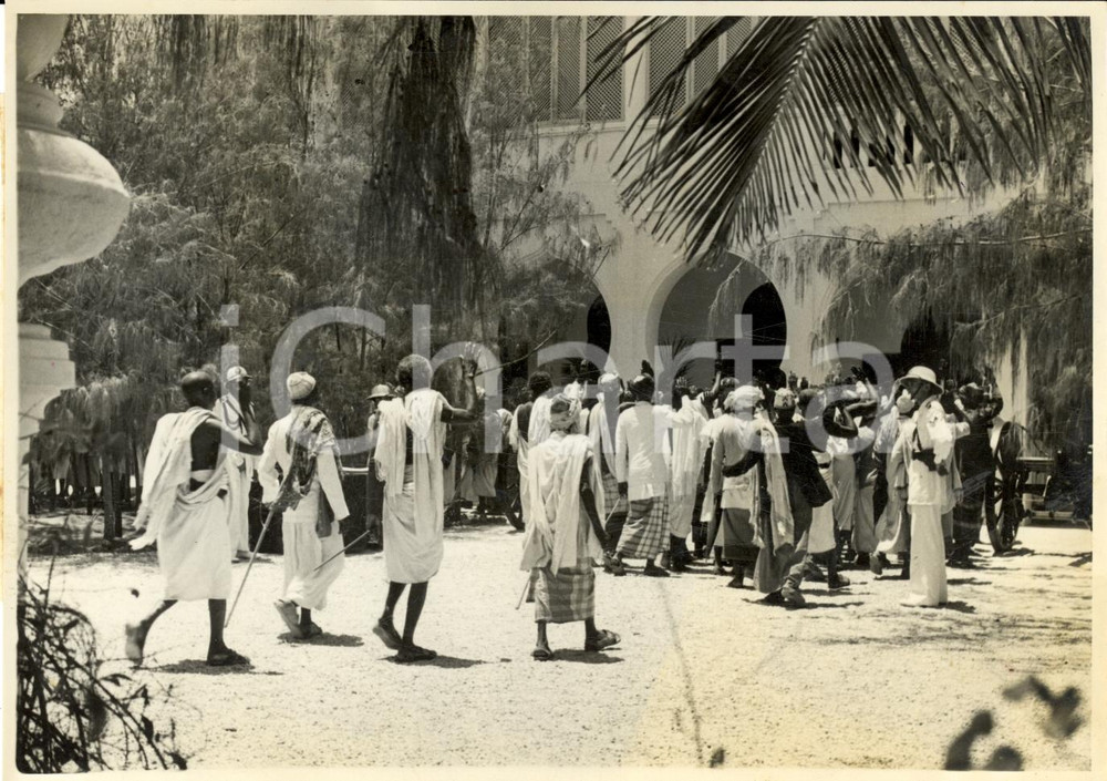 Fotografia d epoca originale 1940 MOGADISCIO SOMALIA Lutto Paola BIANCHI CAROSELLI 1