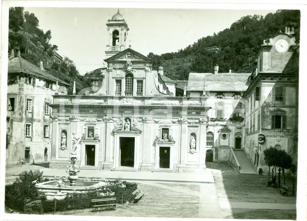 Fotografia d epoca originale 1937 SAVONA Santuario della Madonna della Misericordia VERA FOTOGRAFIA 1