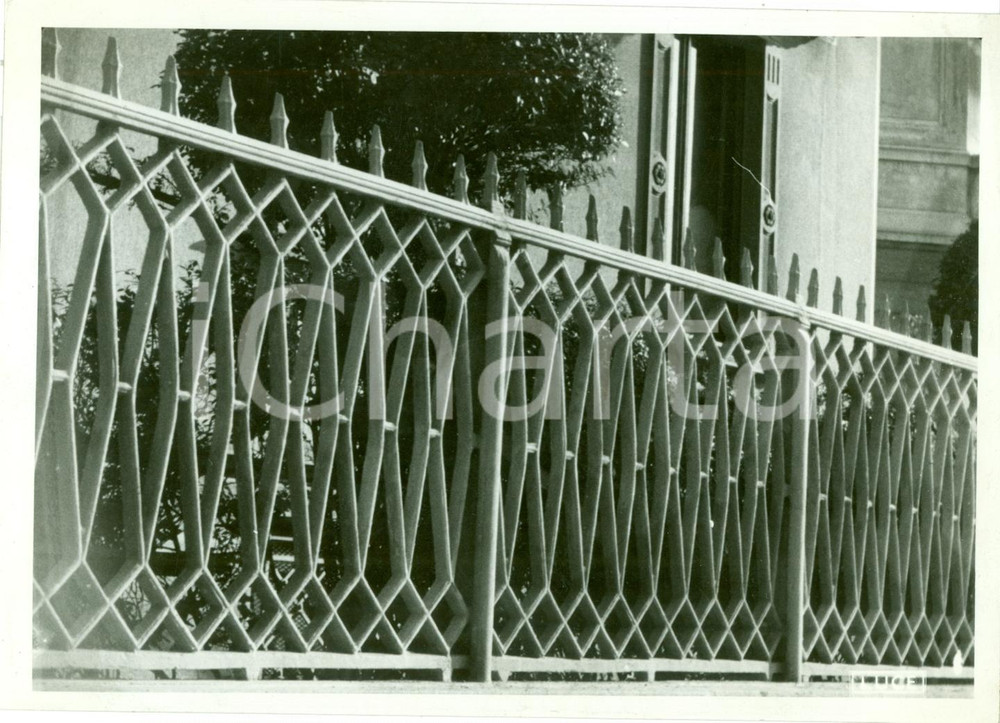 Fotografia d epoca originale 1940 ROMA La mostra delle cancellate autarchiche FOTOGRAFIA 1