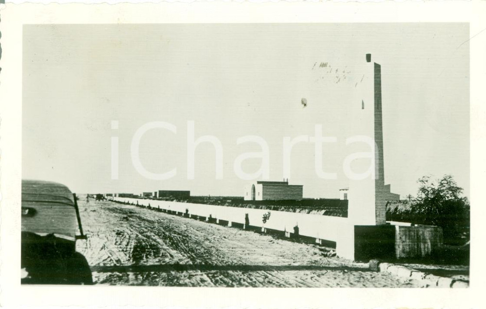 Fotografia d epoca originale 1937 MISURATA LIBIA Villaggio agricolo MARIO GIODA Fotografia 1