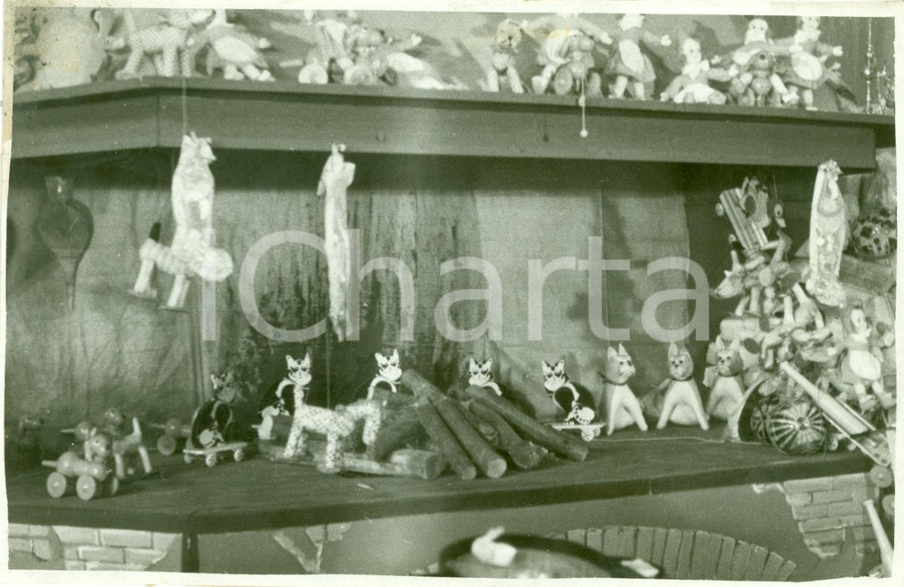 Fotografia d epoca originale 1940 ROMA Preparazione dei doni della BEFANA Fascista Fotografia 1