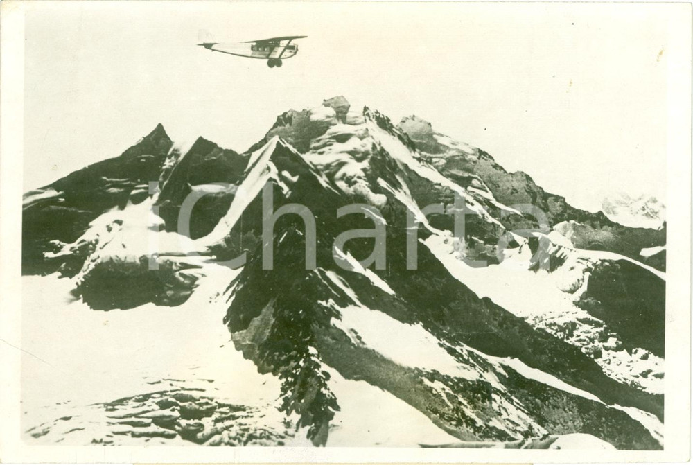 Fotografia d epoca originale 1935 ca FRIEDRICHSHAFEN CH Record velocitÃ  DORNIER MERKUR BMW VI Foto 1