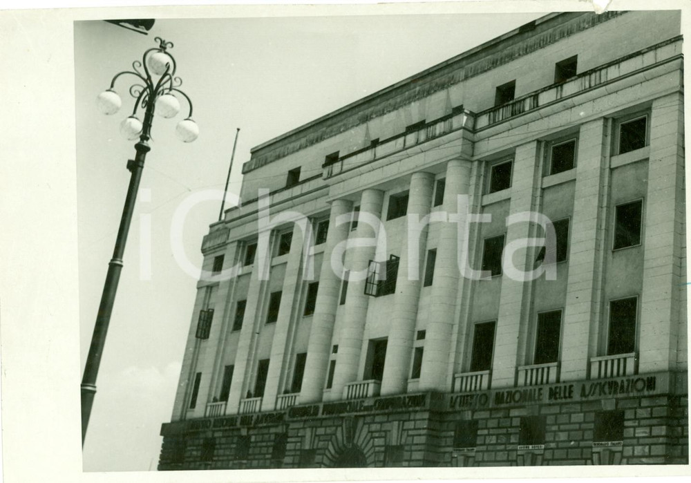 Fotografia d epoca originale 1939 PADOVA Consiglio delle Corporazioni a Piazza SPALATO Fotografia 1