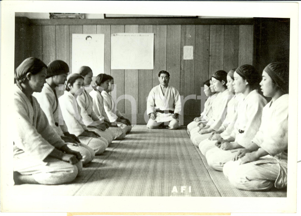 Fotografia d epoca originale 1941 TOKIO L educazione Fisica delle donne in Giappone Fotografia 1