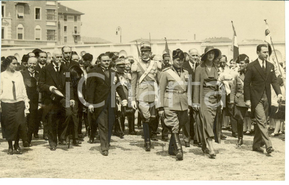 Fotografia d epoca originale 1931 TORINO PRINCIPI PIEMONTE Solenne inaugurazione Casa del Balilla Fotografia 1