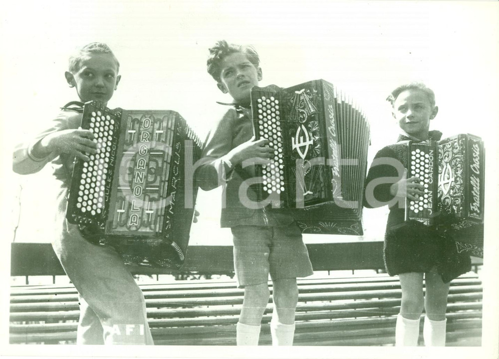 Fotografia d epoca originale 1941 BERLINO Concorso fisarmoniche FRATELLI CROSIO Fotografia 1
