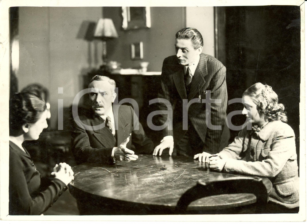 Fotografia d epoca originale 1938 MILANO TEATRO Una sera di pioggia di Carola PROSPERI Foto di scena 1