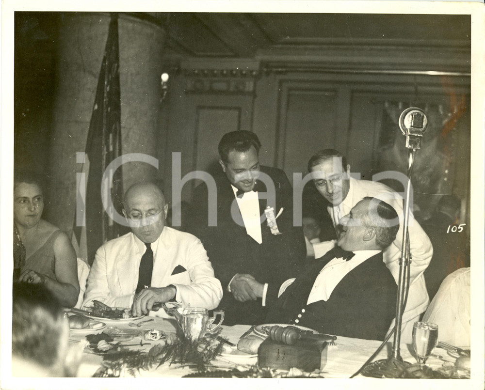 Fotografia d epoca originale 1937 PHILADELPHIA USA Frank ACQUAVIVA con John FRESCHI e Charles AMODEI Foto 1