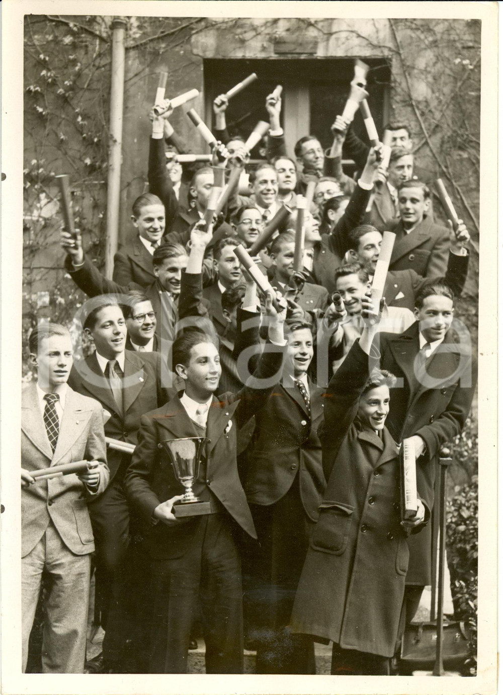 Fotografia d epoca originale 1938 PARIS F Robert DUCOS laurÃ©at Coup DRAC d ELOQUENCE Photographie 1