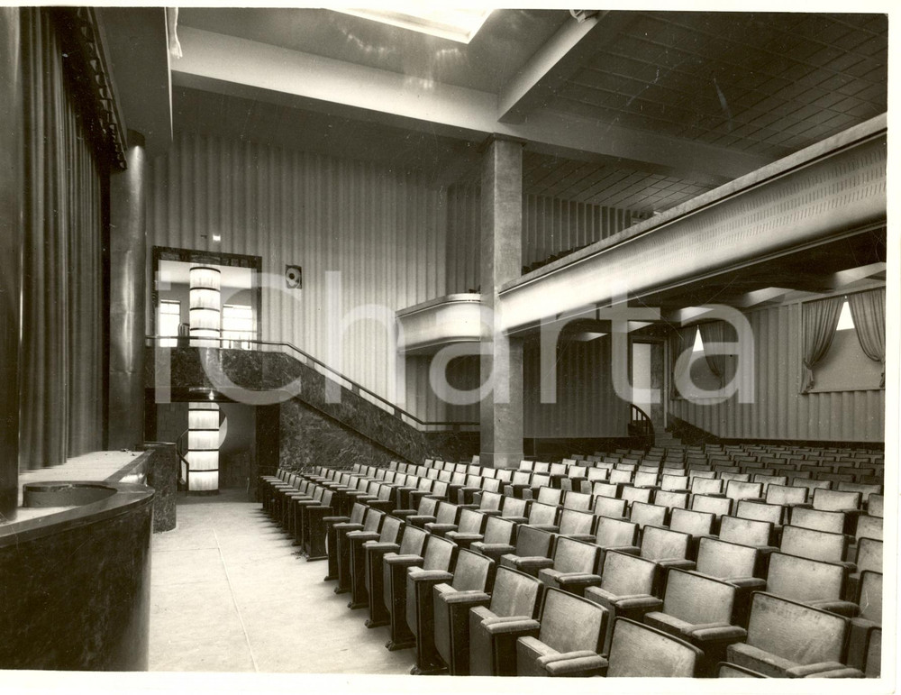 Fotografia d epoca originale 1937 MILANO Il TEATRO DELLE ARTI pronto per l inaugurazione Fotografia 1