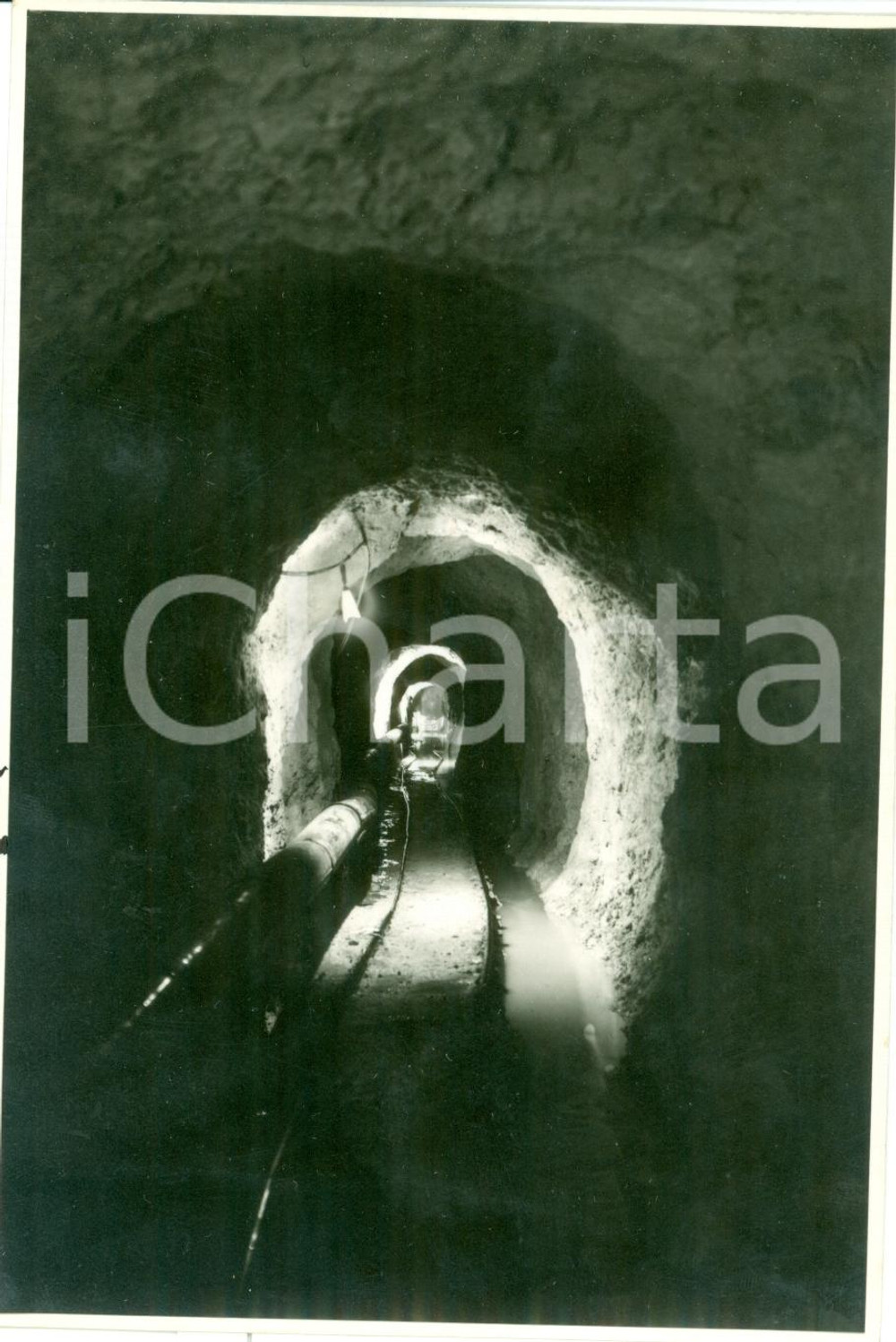 Fotografia d epoca originale 1932 BENGASI LIBIA Gallerie filtranti del nuovo acquedotto Fotografia 1