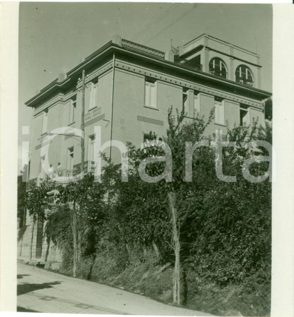Fotografia d epoca originale 1933 TERAMO Ex Casa di Salute VILLA MARIA ora Brefotrofio Fotografia 1
